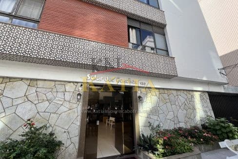 TEMPORADA: APARTAMENTO 02 QUARTOS, CENTRO: CABO FRIO: TAP018 (UMA QUADRA PRAIA DO FORTE)