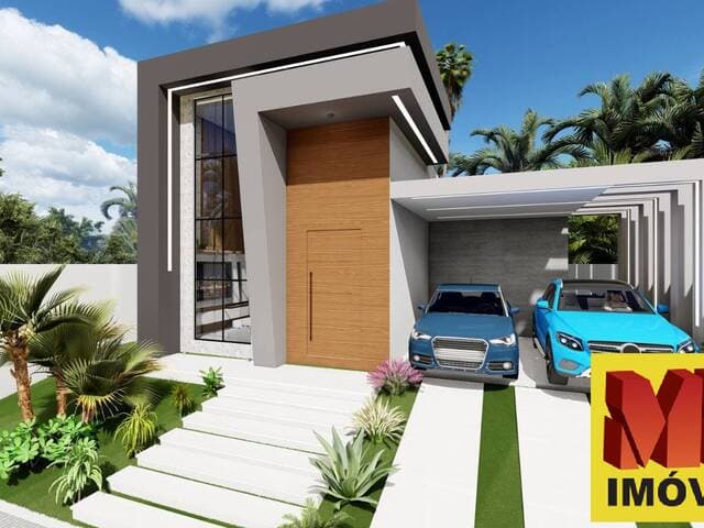 Casa linear com piscina em Condomínio Clube de São Pedro da Aldeia