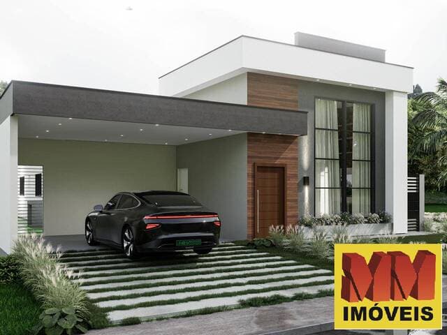 Linda Casa Linear no Condomínio Terras Alphaville Cabo Frio-RJ