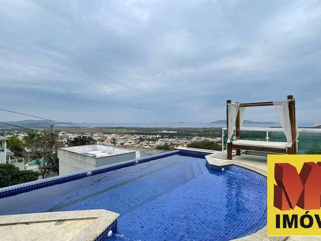 Casa no Condomínio dos Pássaros com Magnifica Vista Mar em Cabo Frio-RJ