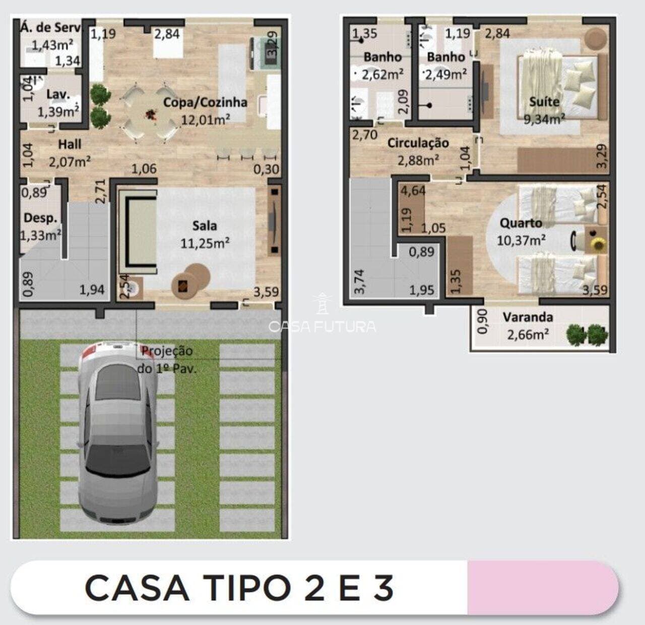Casa com 2 quartos, 82 m² - foto 6