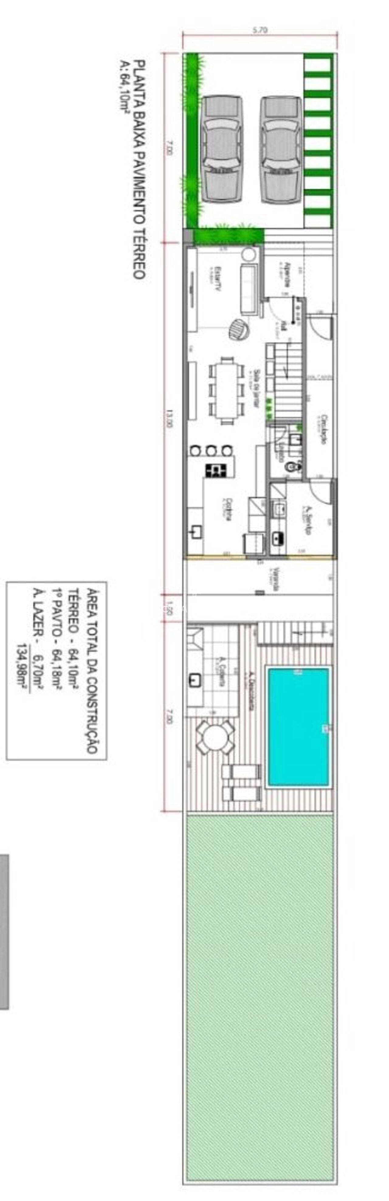 Casa com 3 quartos, 134 m² - foto 9