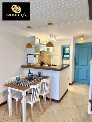 Casa de Condomínio com 1 quarto para temporada